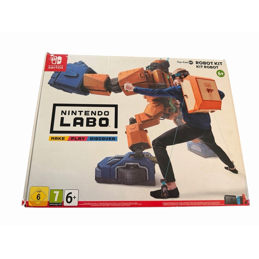 Nintendo‎ Labo: Toy-Con 02 ROBOT Kit Nintendo Switch Complete Opened